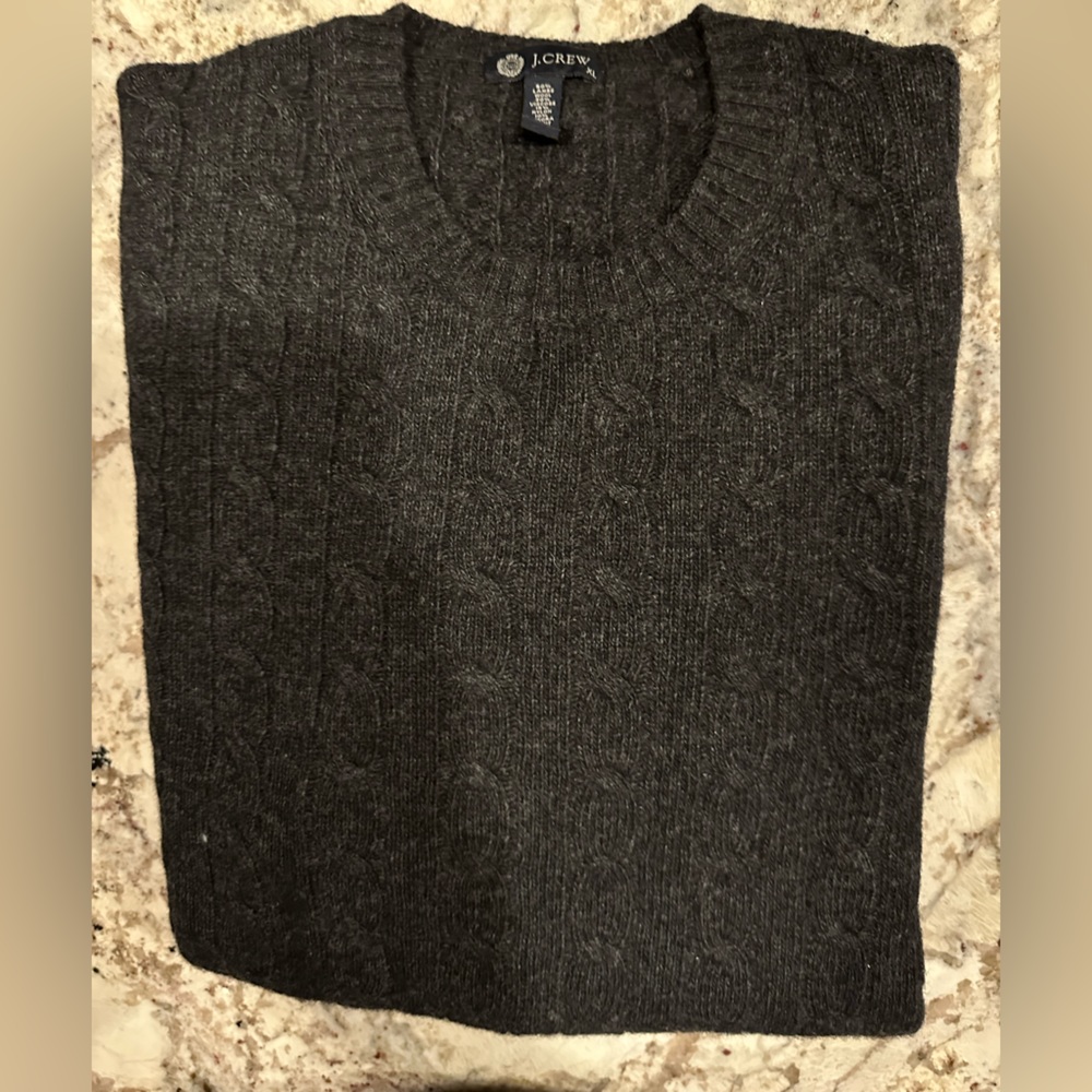 Wool Cable Knit Sweater
